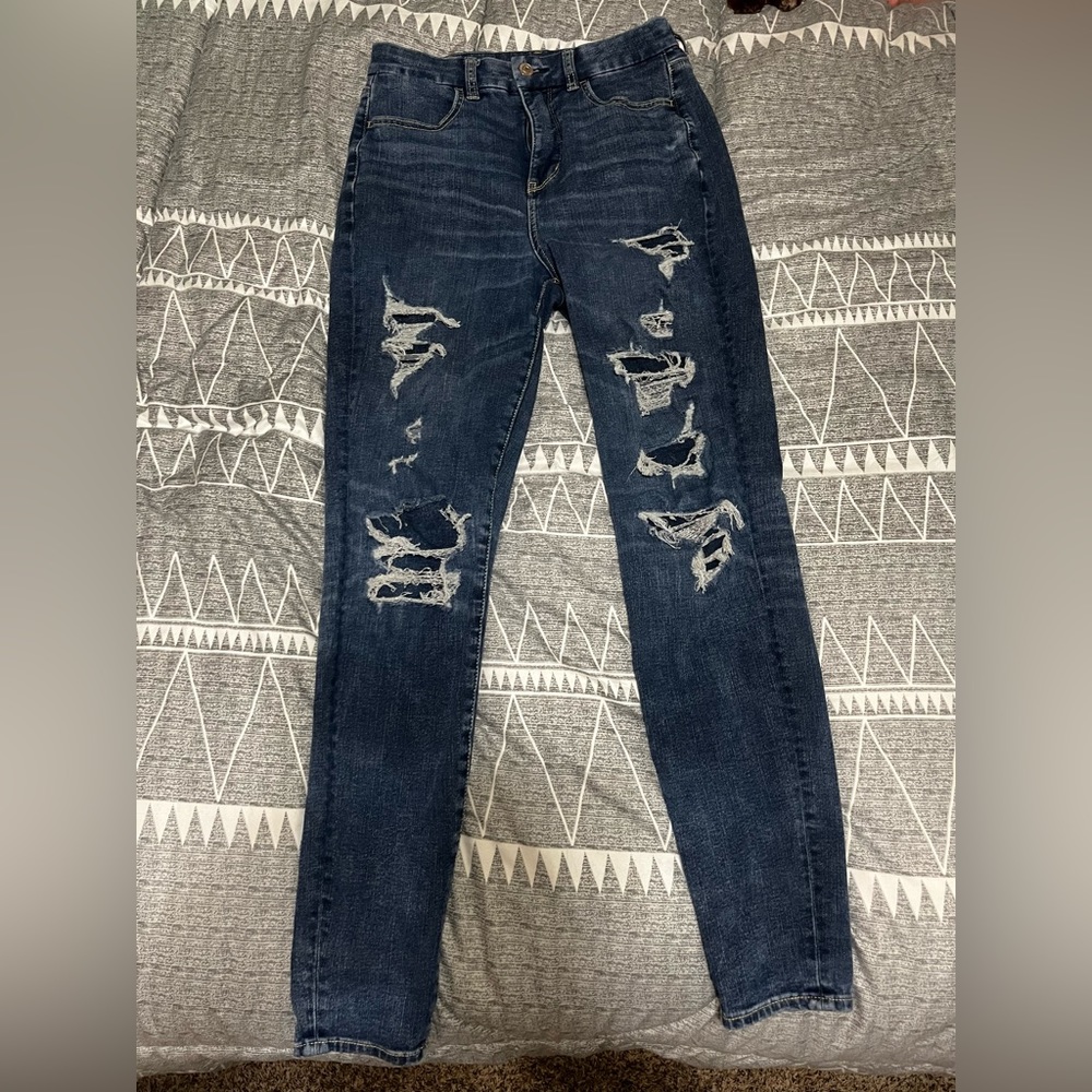 High rise jeggings